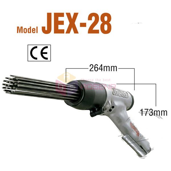 new jex-24 pneumatic needle derusting gun jex-28 rust removal air needle scaler pneumatic jet chisel
new jex-24 pneumatic needle derusting gun jex-28 rust removal air needle scaler pneumatic jet chisel