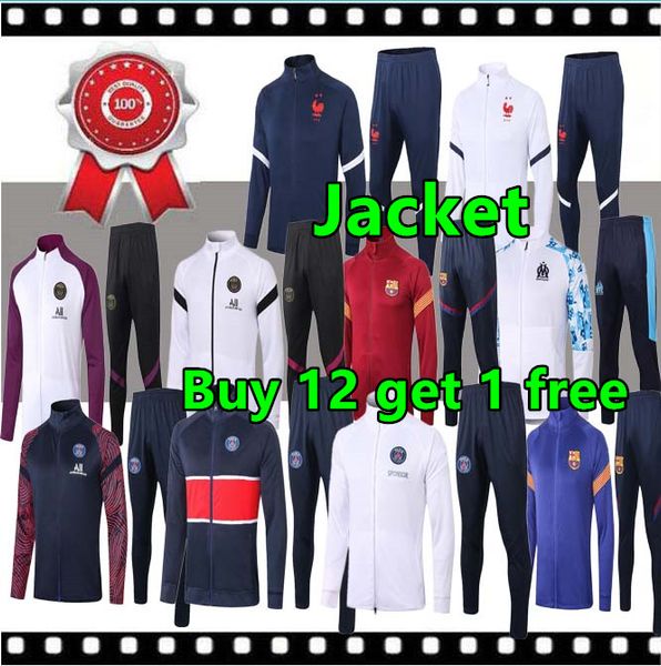 2020 21 marseille men football training tracksuit french jacket 20 21 paris men soccer tracksuit football training suit jogging, Black
2020 21 marseille men football training tracksuit french jacket 20 21 paris men soccer tracksuit football training suit jogging, Black