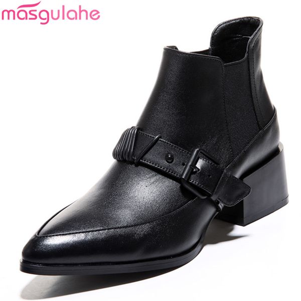 boots masgulahe 2021 arrive genuine leather women brand med heels pointed toe ladies shoes solid black autumn ankle
boots masgulahe 2021 arrive genuine leather women brand med heels pointed toe ladies shoes solid black autumn ankle