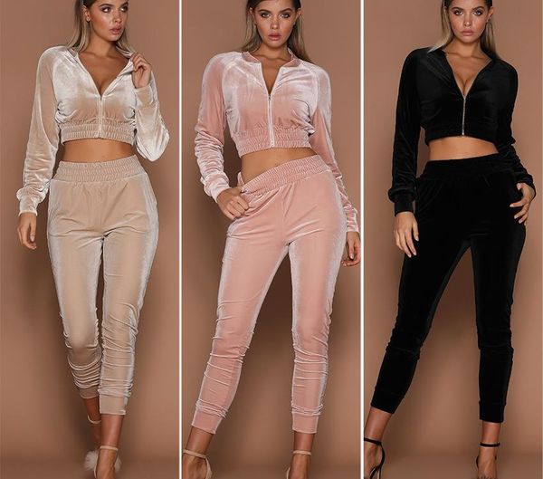 velvet sets casual tracksuit 2018 new autumn winter women o neck sporting suit velvet two pieces sets women sportswear ins trendy outfits, Gray
velvet sets casual tracksuit 2018 new autumn winter women o neck sporting suit velvet two pieces sets women sportswear ins trendy outfits, Gray