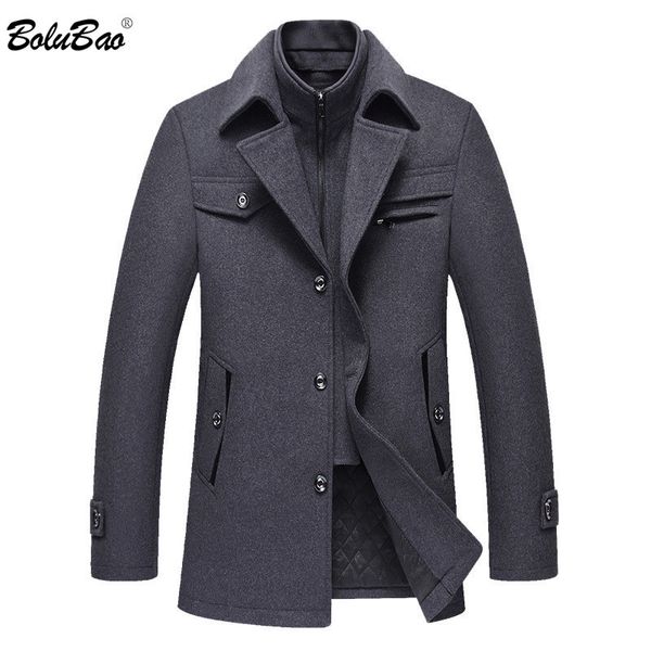 bolubao casual brand men blends coats autumn winter new solid color men's wool coat male fashion wool coat cx200814, Black
bolubao casual brand men blends coats autumn winter new solid color men's wool coat male fashion wool coat cx200814, Black