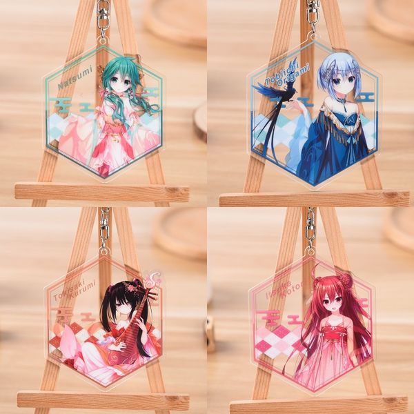 cute anime date a live pendant acrylic keychain cosplay prop for backpack decor keyring collectible women girl gift 1pcs, Silver
cute anime date a live pendant acrylic keychain cosplay prop for backpack decor keyring collectible women girl gift 1pcs, Silver