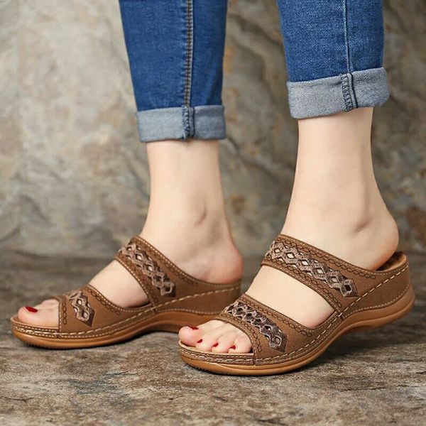 shoes woman summer comfortable women wedges sandals platform casual non-slip roman women's sandals beach soft female loafers, Black
shoes woman summer comfortable women wedges sandals platform casual non-slip roman women's sandals beach soft female loafers, Black