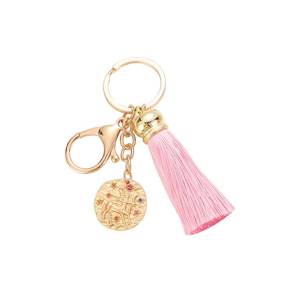 teh colorful tassel keychains baroque twelve constellations key rings trendy jewelry for women bag accessories gifts, Silver
teh colorful tassel keychains baroque twelve constellations key rings trendy jewelry for women bag accessories gifts, Silver