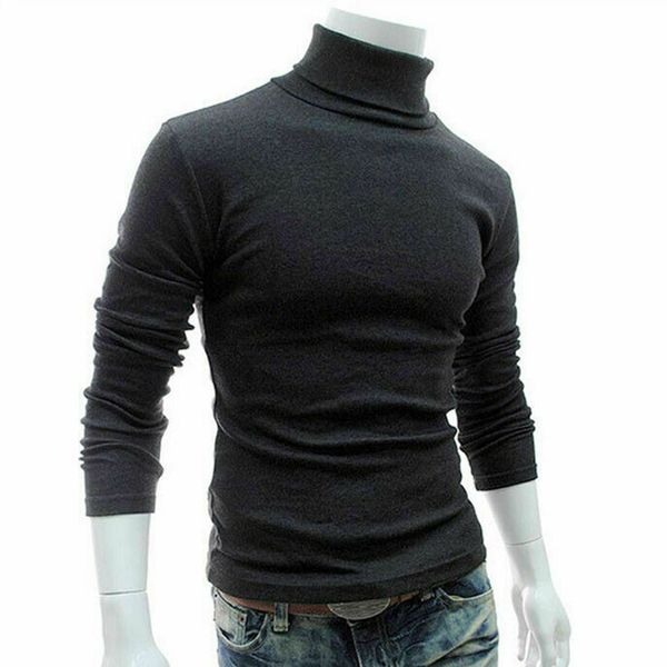 men's sweaters men long sleeve pullover sweater high neck turtleneck stretch slim basic knitwear jl, White;black 
men's sweaters men long sleeve pullover sweater high neck turtleneck stretch slim basic knitwear jl, White;black