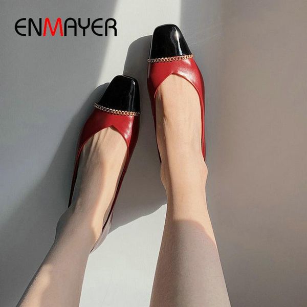 enmayer 2020 genuine leather pointed toe slip-on fashion platform heels sweet women shoes chain women high heels size 34-39, Black
enmayer 2020 genuine leather pointed toe slip-on fashion platform heels sweet women shoes chain women high heels size 34-39, Black
