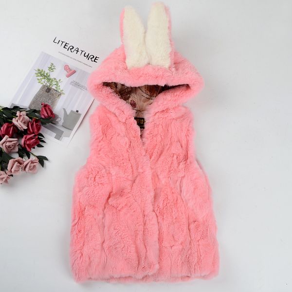 women's fur & faux 2021 vest children's autumn winter to keep warm clothes ears short jacket, Black
women's fur & faux 2021 vest children's autumn winter to keep warm clothes ears short jacket, Black