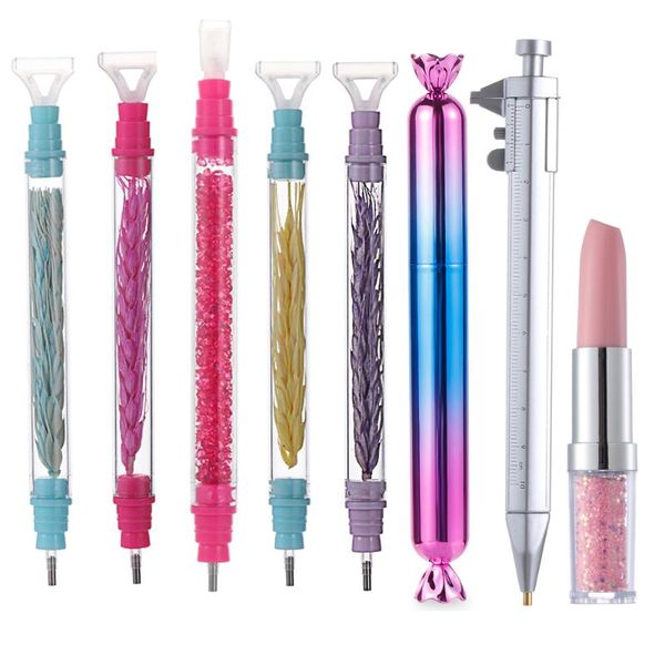 sewing notions & tools 8types double head wheatear 5d diamond painting accessories point drill pen diy crafts embroidery cross stitch tool, Black
sewing notions & tools 8types double head wheatear 5d diamond painting accessories point drill pen diy crafts embroidery cross stitch tool, Black