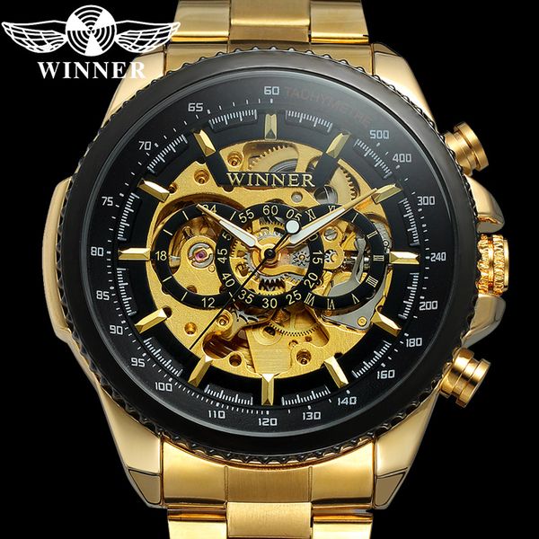 winner classic automatic mechanical men wristwatch army sport male clock skeleton man watch gift 8053, Slivery;brown
winner classic automatic mechanical men wristwatch army sport male clock skeleton man watch gift 8053, Slivery;brown