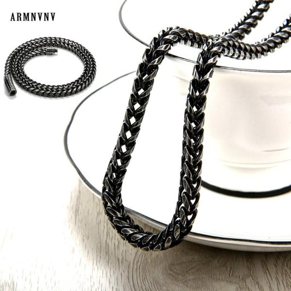 armnvnv keel wheat chain necklace for men 316l stainless steel fashion retro color necklaces, Silver
armnvnv keel wheat chain necklace for men 316l stainless steel fashion retro color necklaces, Silver