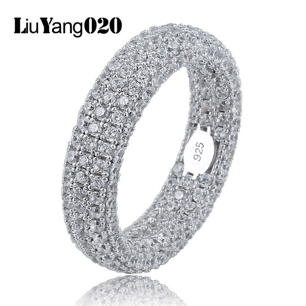 925 sterling silver stamp ring full iced out cubic zirconia mens women engagement rings charm jewelry for gifts, Golden;silver
925 sterling silver stamp ring full iced out cubic zirconia mens women engagement rings charm jewelry for gifts, Golden;silver