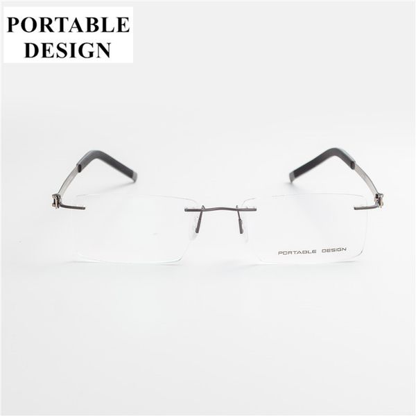 men titanium alloy rimless square eye quality glasses 2020 new fashion men's eyeglasses super light casual optical frame for men, Black
men titanium alloy rimless square eye quality glasses 2020 new fashion men's eyeglasses super light casual optical frame for men, Black