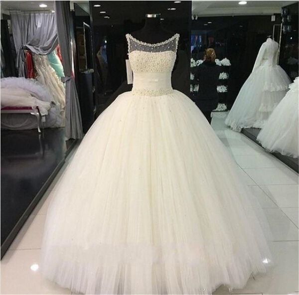 new bling bling crystals illusion neck floor length real pictures beaded tulle princess ball gown wedding dress bridal gowns qc1508, White
new bling bling crystals illusion neck floor length real pictures beaded tulle princess ball gown wedding dress bridal gowns qc1508, White