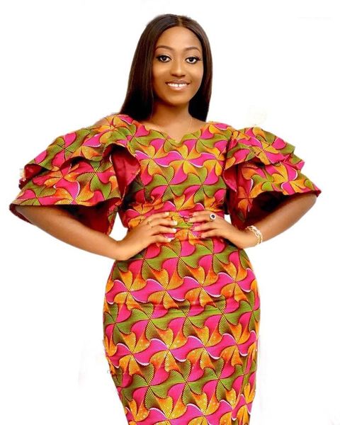 neck ruffle sleeve dresses womens summer dresses africa women designer dresses fashion slim luxury floral o, Black;gray
neck ruffle sleeve dresses womens summer dresses africa women designer dresses fashion slim luxury floral o, Black;gray