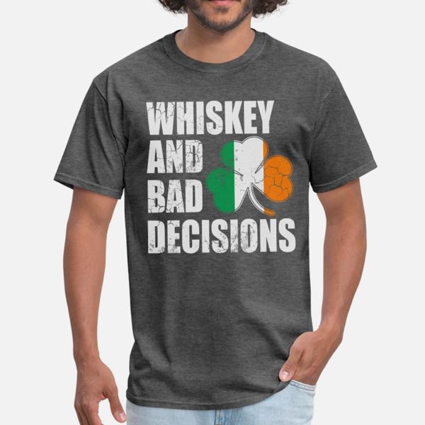 whiskey and bad decisions irish st patricks day t shirt men custom 100% cotton s-xxxl homme loose casual summer style standard shirt
whiskey and bad decisions irish st patricks day t shirt men custom 100% cotton s-xxxl homme loose casual summer style standard shirt