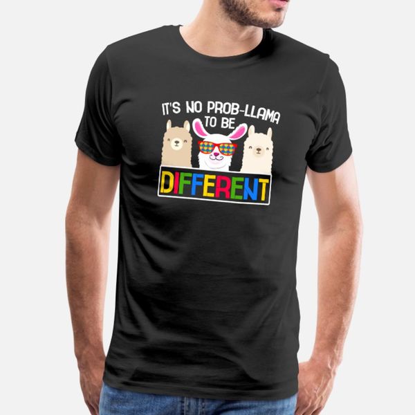 it s no prob llama to be different autism gift t shirt men designs cotton round neck letters gift casual summer vintage shirt
it s no prob llama to be different autism gift t shirt men designs cotton round neck letters gift casual summer vintage shirt