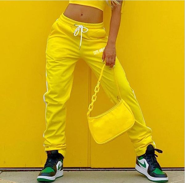 женского желтого полосатого письмо брюки лето drawstring straight спорт jogger pant женщины высокая мода sweatpant, Black;white
женского желтого полосатого письмо брюки лето drawstring straight спорт jogger pant женщины высокая мода sweatpant, Black;white