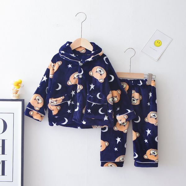 lzh 2020 autumn winter new children's clothes baby boys striped suit girls velvet fabric long sleeve pajamas two-piece 1-4 years, White
lzh 2020 autumn winter new children's clothes baby boys striped suit girls velvet fabric long sleeve pajamas two-piece 1-4 years, White
