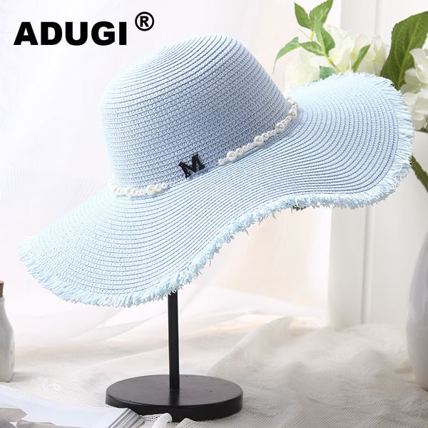 adugi spring hat new sun hat ladies sunscreen sun korean version of the seaside holiday straw outdoor tide big, Blue;gray
adugi spring hat new sun hat ladies sunscreen sun korean version of the seaside holiday straw outdoor tide big, Blue;gray