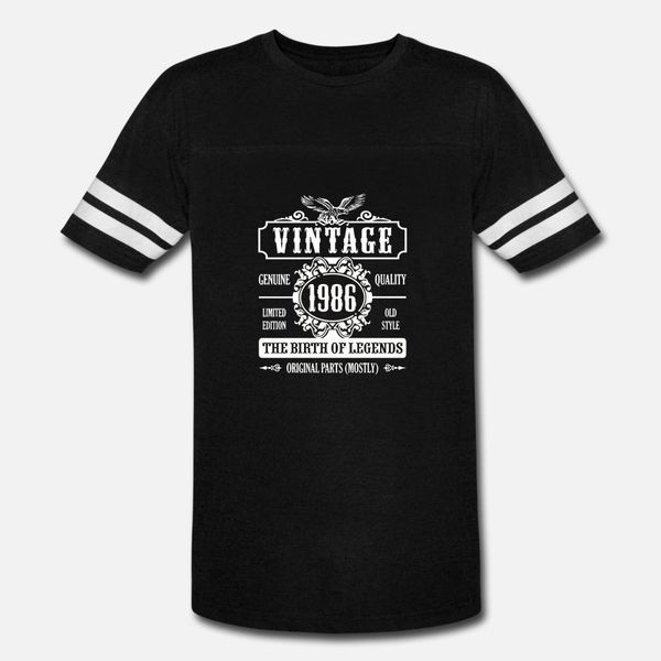 vintage 1986 the birth of legends t shirt men customized tee shirt o-neck vintage loose funny spring autumn vintage shirt, White;black
vintage 1986 the birth of legends t shirt men customized tee shirt o-neck vintage loose funny spring autumn vintage shirt, White;black