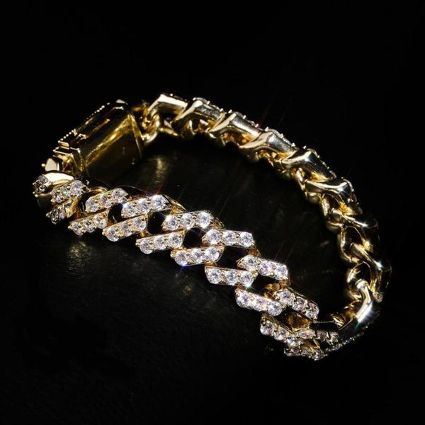 miami 7-9 inch new lock clasp 14mm heavy iced out cuban chains bracelet cubic zircon link man hip hop jewelry, Silver
miami 7-9 inch new lock clasp 14mm heavy iced out cuban chains bracelet cubic zircon link man hip hop jewelry, Silver
