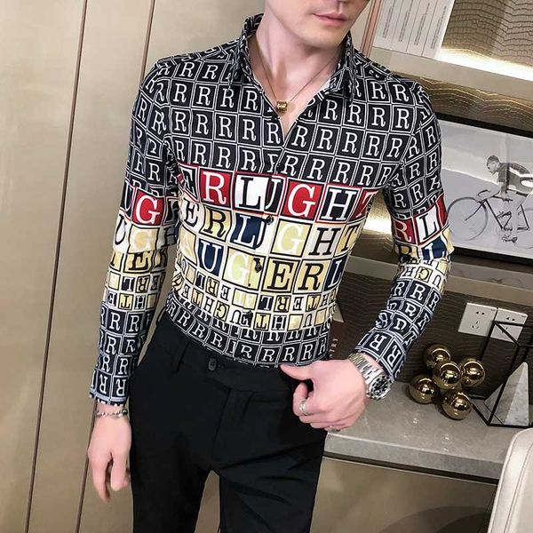 autumn winter shirts for men fashion men clothing 2020 letter print shirt long sleeve slim fit casual tuxedo, White;black
autumn winter shirts for men fashion men clothing 2020 letter print shirt long sleeve slim fit casual tuxedo, White;black