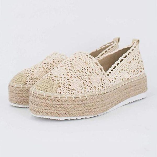 shoes woman flat chaussures femme zapatos de mujer women's hollow platform casual shoes solid color breathable wedge espadrilles, Black
shoes woman flat chaussures femme zapatos de mujer women's hollow platform casual shoes solid color breathable wedge espadrilles, Black