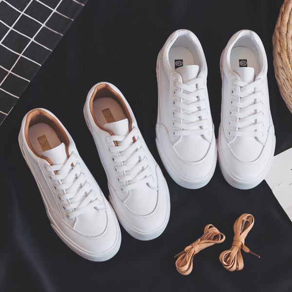 women flats sneakers pu leather vulcanized shoes white female casual comfort 2020 autumn woman soft fashion shoe ladies, Black
women flats sneakers pu leather vulcanized shoes white female casual comfort 2020 autumn woman soft fashion shoe ladies, Black