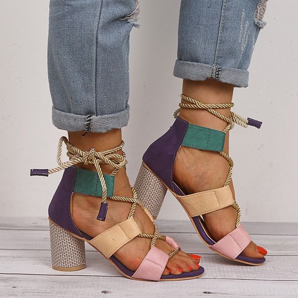 summer square heel sandals women beach open toe sandal leather stitching female shoes fashion casual hollow females shoe, Black
summer square heel sandals women beach open toe sandal leather stitching female shoes fashion casual hollow females shoe, Black