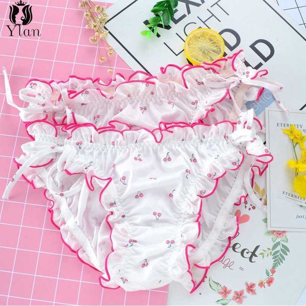 women's panties cute breathable underpants bow kawaii japanese girls cotton briefs cherry printing seamless, Black;pink
women's panties cute breathable underpants bow kawaii japanese girls cotton briefs cherry printing seamless, Black;pink