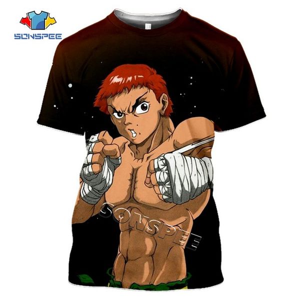 summer comic grappler baki japan boxing men anime 3d print shirts kawaii oversized anime men clothing
summer comic grappler baki japan boxing men anime 3d print shirts kawaii oversized anime men clothing