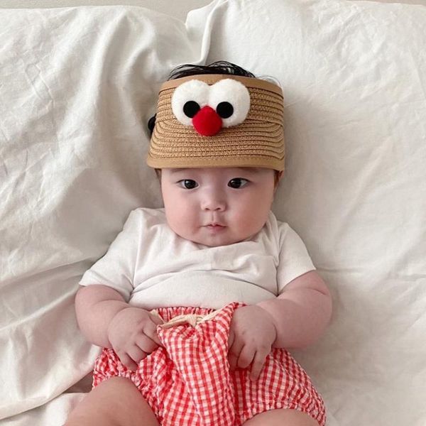 children straw hat summer hats for baby girl boy kids sunshade sun visor empty lovely cartoon floppy sun hat beach cap, Yellow
children straw hat summer hats for baby girl boy kids sunshade sun visor empty lovely cartoon floppy sun hat beach cap, Yellow