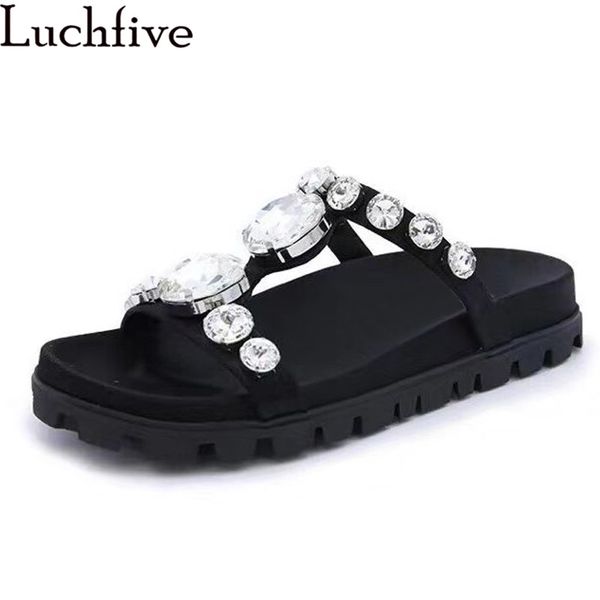 round toe comfortable flat slippers women luxur jewellery designer summer mules shoes ladies outdoors casual beach shoes woman, Black
round toe comfortable flat slippers women luxur jewellery designer summer mules shoes ladies outdoors casual beach shoes woman, Black