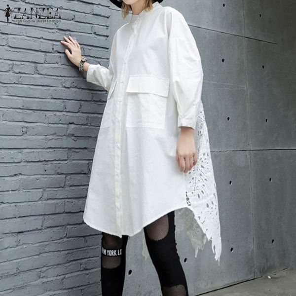 spring lace crochet shirt zanzea casual long sleeve blouse fashion women solid hollow patchwork long femme blusas vestido 7, White
spring lace crochet shirt zanzea casual long sleeve blouse fashion women solid hollow patchwork long femme blusas vestido 7, White