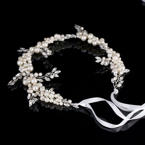 elegant tiara hairwear pearl headband crystal hair jewelry wedding hair accessories romantic bridal head chain headdress, Golden;silver
elegant tiara hairwear pearl headband crystal hair jewelry wedding hair accessories romantic bridal head chain headdress, Golden;silver