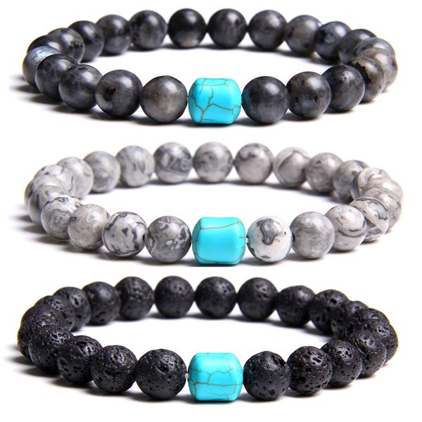 men bracelet natural black lava volcanic stone beads bracelet green turquoises beads charm for women men jewelry gifts
men bracelet natural black lava volcanic stone beads bracelet green turquoises beads charm for women men jewelry gifts