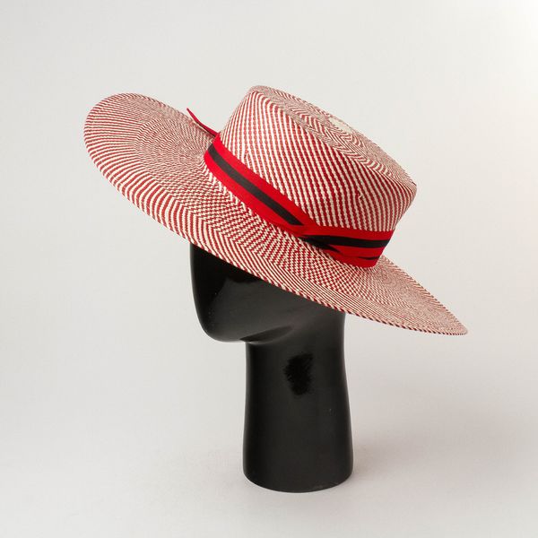 european american spring summer straw hat red striped straw woven sun hat light body flat big eaves cap beach flat new, Blue;gray
european american spring summer straw hat red striped straw woven sun hat light body flat big eaves cap beach flat new, Blue;gray