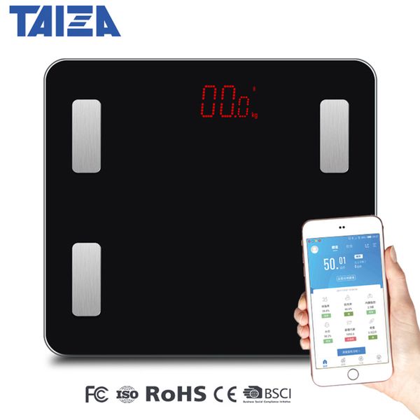 bathroom & kitchen scales original taiza weighing scale floor smart bluetooth bmi body fat digital weight balance
bathroom & kitchen scales original taiza weighing scale floor smart bluetooth bmi body fat digital weight balance