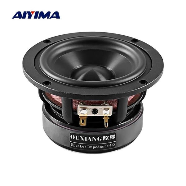 aiyima 1pcs 4 inch midrange bass audio speaker 4 8 ohm 50w woofer speaker diy home theater bookshelf loudspeaker
aiyima 1pcs 4 inch midrange bass audio speaker 4 8 ohm 50w woofer speaker diy home theater bookshelf loudspeaker