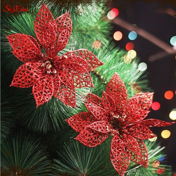 party decoration christmas tree decorations star plastic flower for wedding year home artificial flowers 5z
party decoration christmas tree decorations star plastic flower for wedding year home artificial flowers 5z