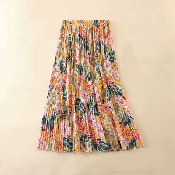 skirts elastic waist bohemian women fashion chiffon femal long skirt floral print pleated summer, Black
skirts elastic waist bohemian women fashion chiffon femal long skirt floral print pleated summer, Black