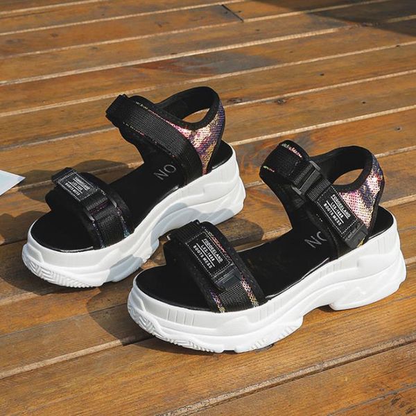 new women's shoes in spring and summer 2020 leisure sports sandals for women thick soles beach shoes for women sandals gladiator, Black
new women's shoes in spring and summer 2020 leisure sports sandals for women thick soles beach shoes for women sandals gladiator, Black