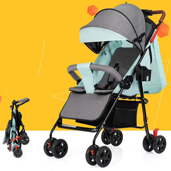 strollers# baby stroller can sit reclining ultra light portable folding infant umbrella four wheel children pocket trolley bearing 15kg
strollers# baby stroller can sit reclining ultra light portable folding infant umbrella four wheel children pocket trolley bearing 15kg