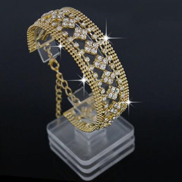 bracelets for women wide flower crystal gold color bracelets wholesale fashion of shipping, Golden;silver
bracelets for women wide flower crystal gold color bracelets wholesale fashion of shipping, Golden;silver