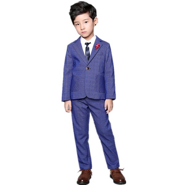 2020 new boys blazer pants suit set 2pcs kids formal plaid wedding suit children england style birthday performance costume, Blue
2020 new boys blazer pants suit set 2pcs kids formal plaid wedding suit children england style birthday performance costume, Blue