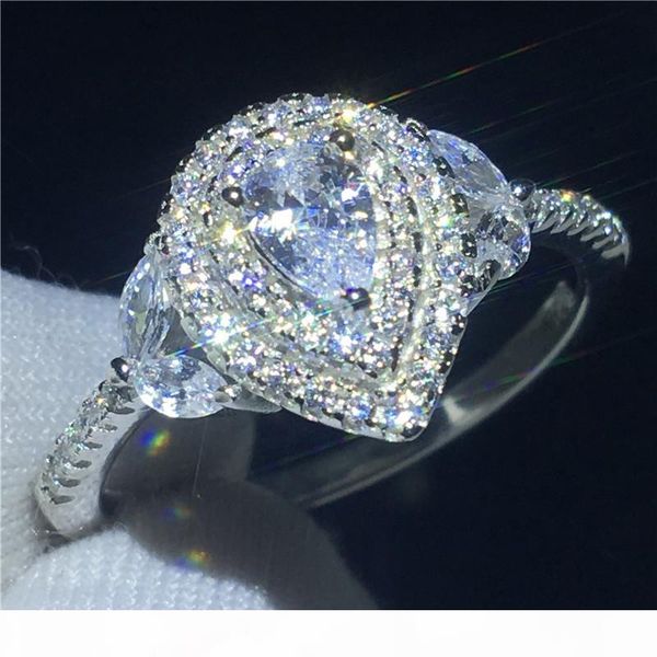 flower ring genuine 100% 925 sterling silver jewelry diamond water drop engagement wedding band rings for women bridal, Slivery;golden
flower ring genuine 100% 925 sterling silver jewelry diamond water drop engagement wedding band rings for women bridal, Slivery;golden