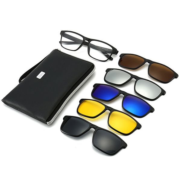 2020 5 in 1 sunglasses clip on polarized glasses clip magnetic driving sunglasses night vision lentes
2020 5 in 1 sunglasses clip on polarized glasses clip magnetic driving sunglasses night vision lentes