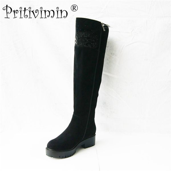 boots pritivimin fn75b winter women warm real wool fur handmade shoes ladies genuine leather botte femme girl over the knee high boot, Black
boots pritivimin fn75b winter women warm real wool fur handmade shoes ladies genuine leather botte femme girl over the knee high boot, Black