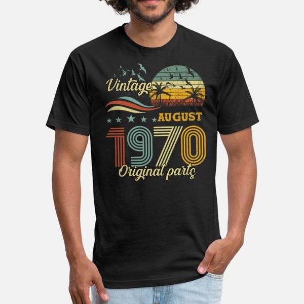 vintage august 1970 original parts t shirt men print short sleeve o neck gents loose authentic summer style cool shirt
vintage august 1970 original parts t shirt men print short sleeve o neck gents loose authentic summer style cool shirt