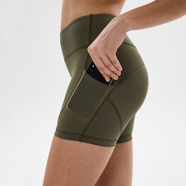 high waist workout yoga running compression shorts women tummy control side pockets gym sports shorts plus size solid color, White;red
high waist workout yoga running compression shorts women tummy control side pockets gym sports shorts plus size solid color, White;red